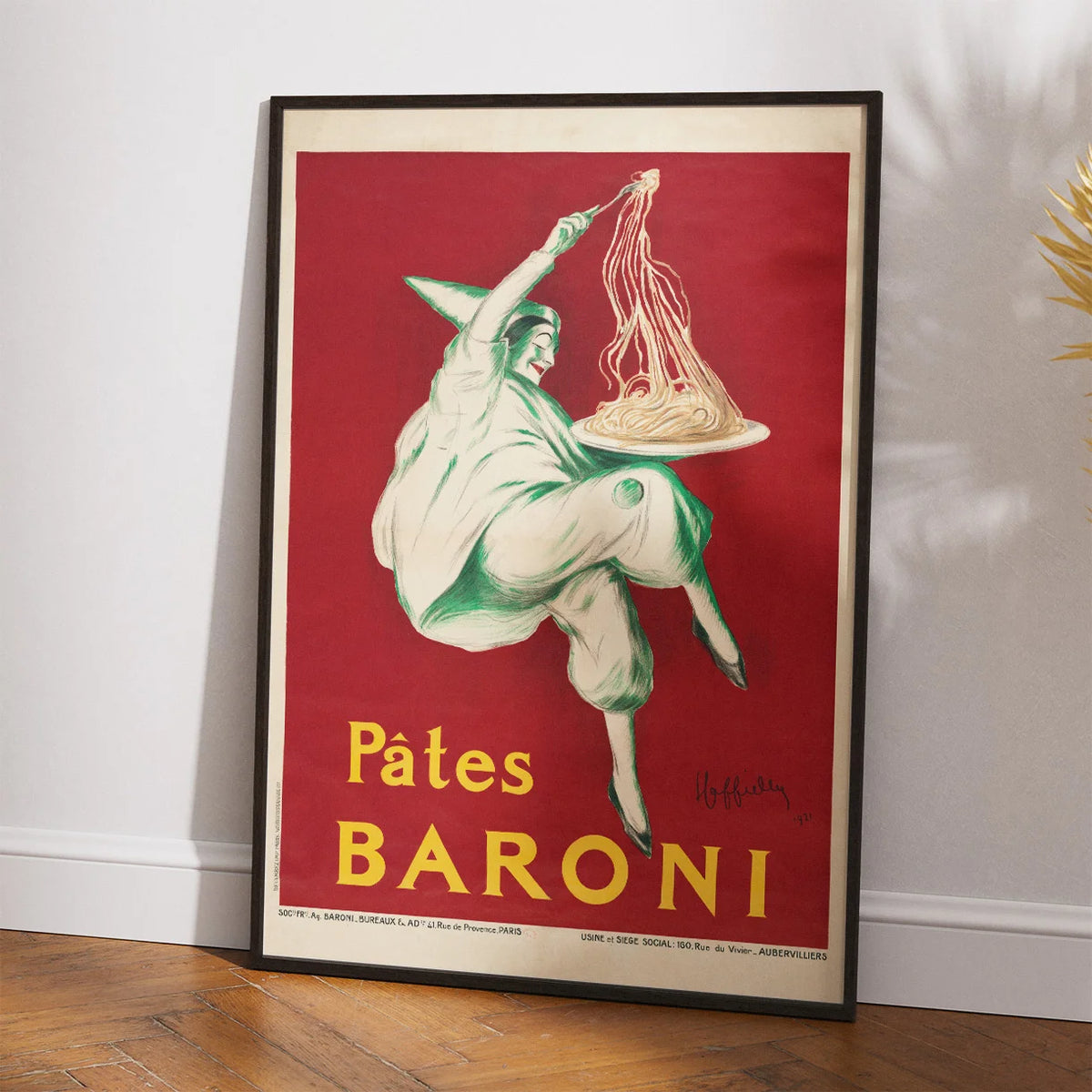 Pâtes Baroni 1921 - Reklameplakat – billede 2