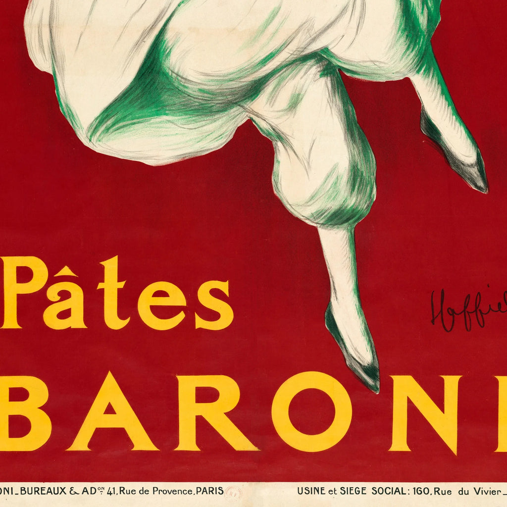 Pâtes Baroni 1921 - Reklameplakat – billede 4