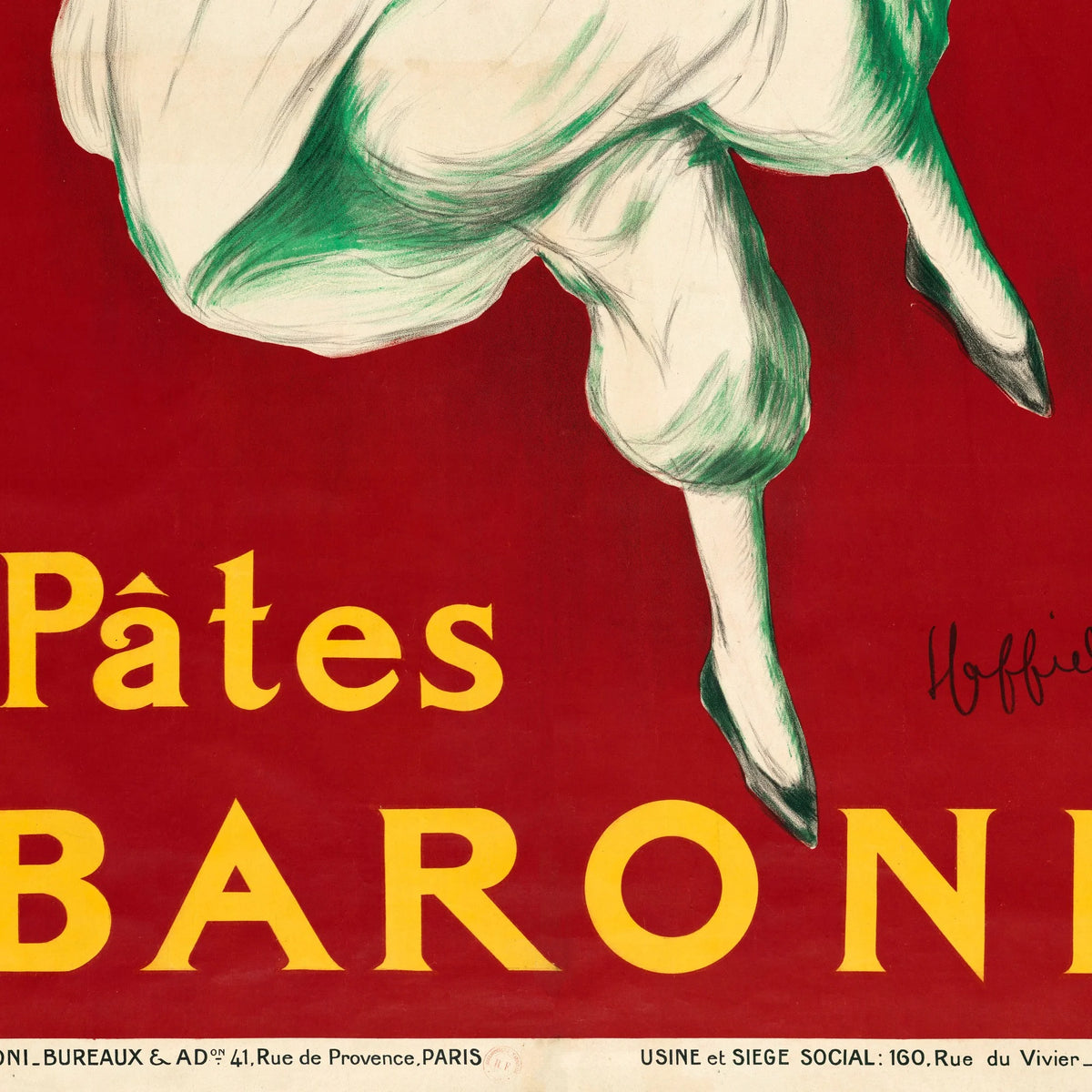 Pâtes Baroni 1921 - Reklameplakat – billede 4