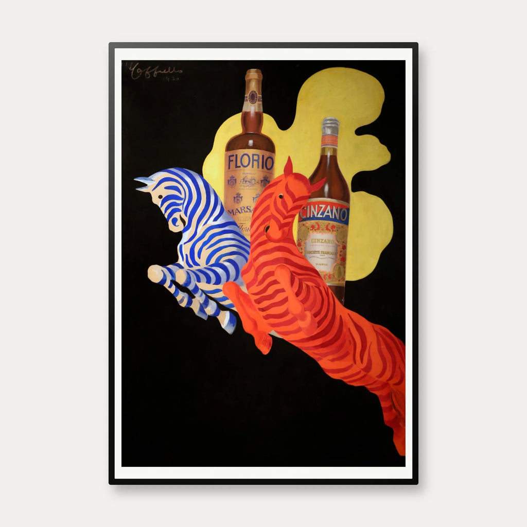 Florio Cinzano 1930 - Reklameplakat – billede 1