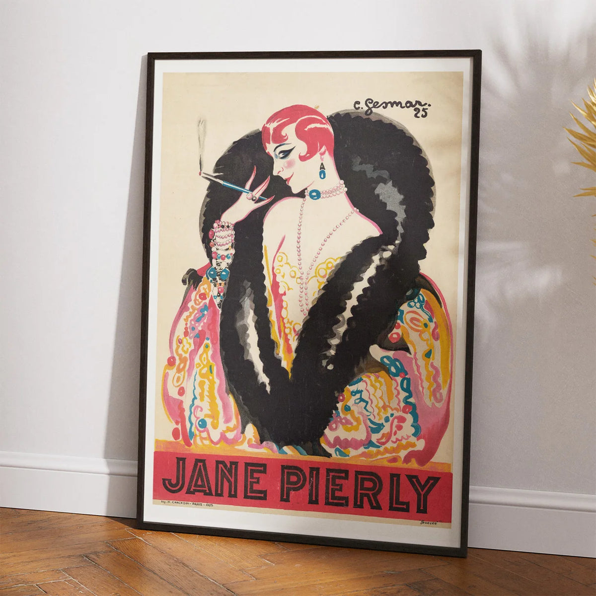 Jane Pierly 1925 - Teaterplakat – billede 2