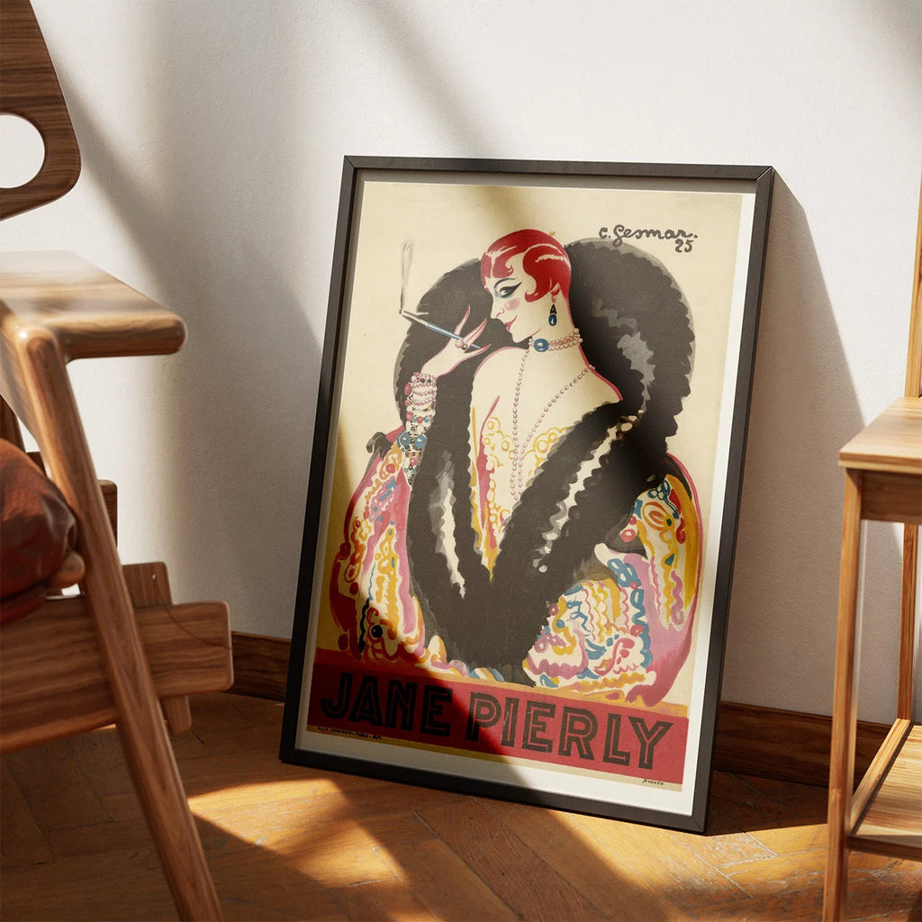 Jane Pierly 1925 - Teaterplakat – billede 3