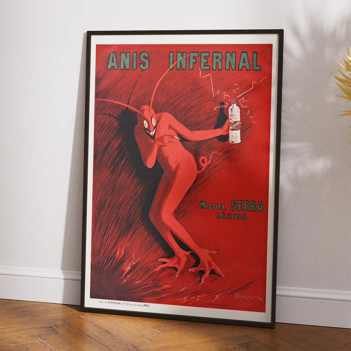 Anis Infernal 1905 - Reklameplakat – billede 2