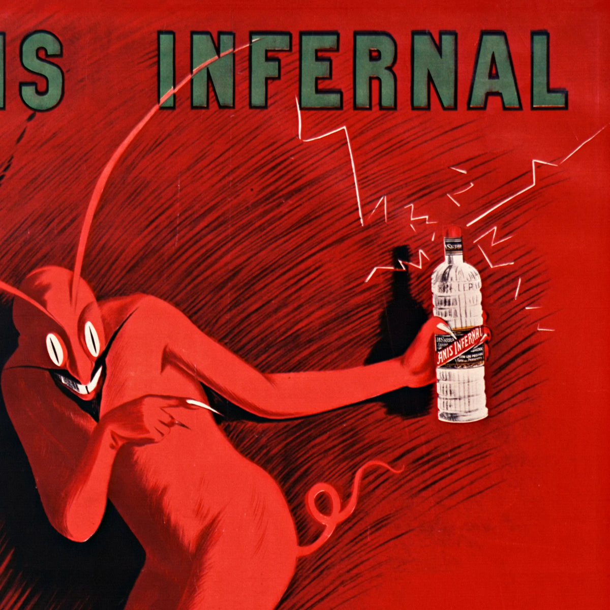 Anis Infernal 1905 - Reklameplakat – billede 4