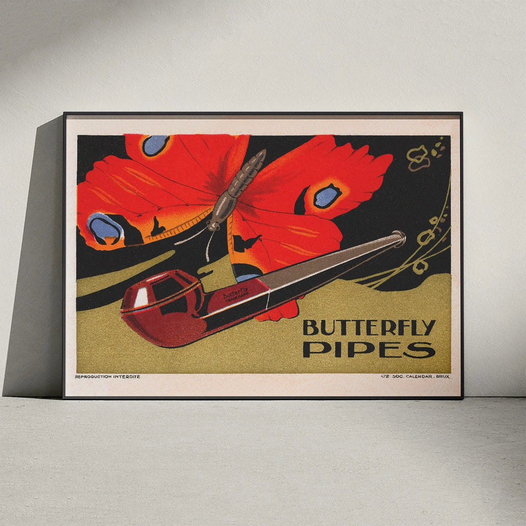 Butterfly Pipes - Reklameplakat – billede 3