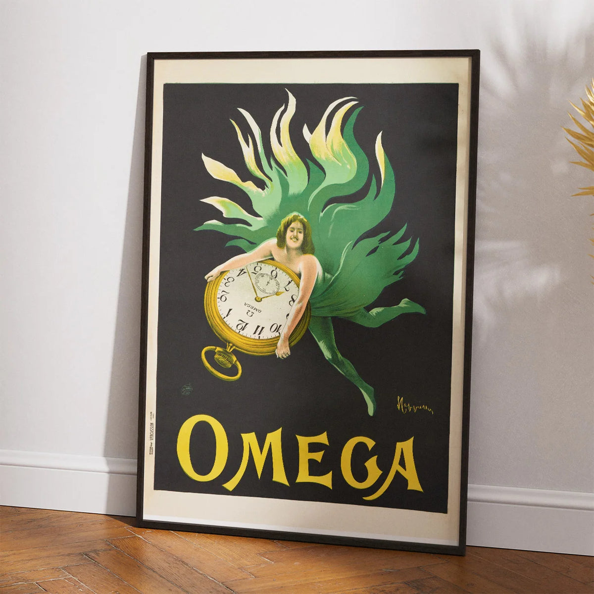 Omega ur 1910 - Reklameplakat – billede 2