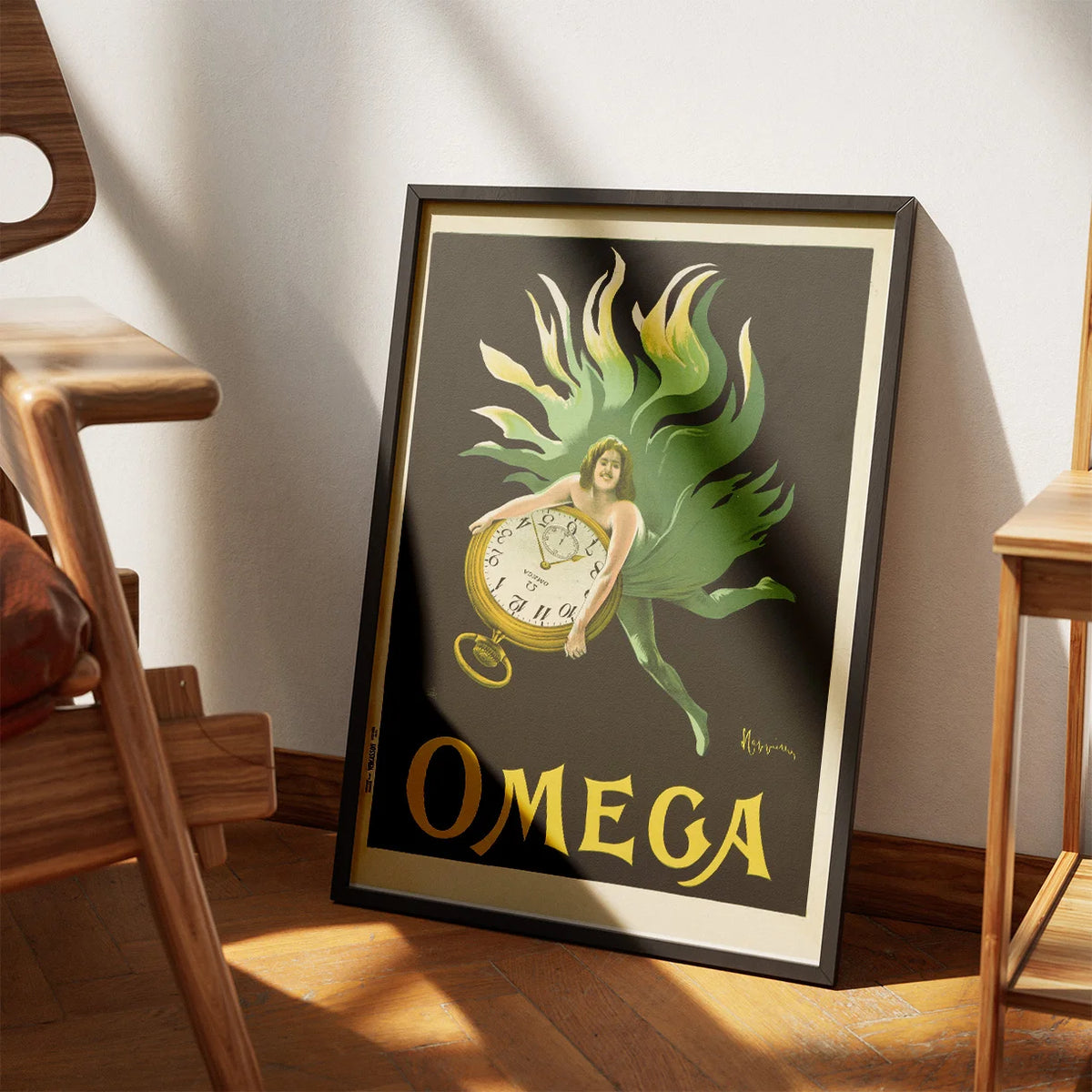 Omega ur 1910 - Reklameplakat – billede 3