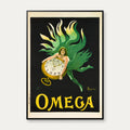 Omega ur 1910 - Reklameplakat – billede 1