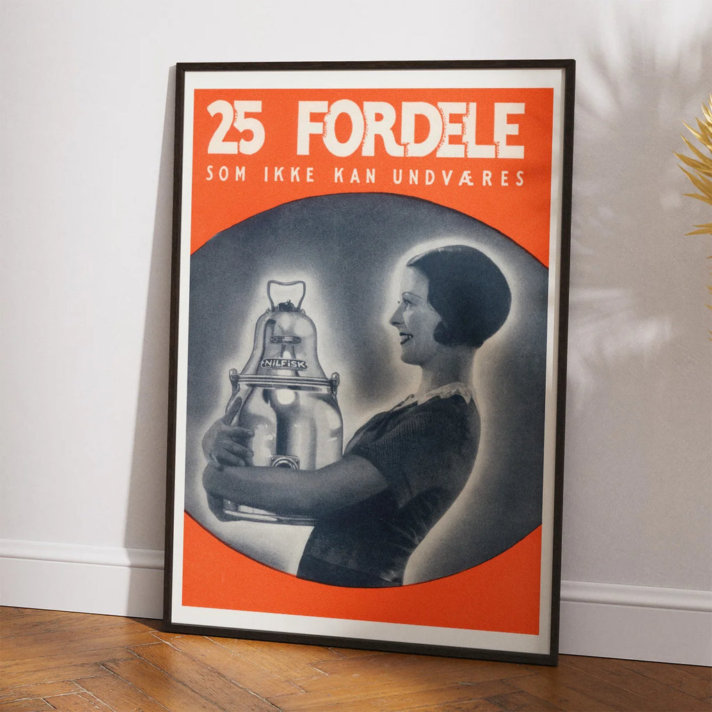 Nilfisk 1935 - Dansk reklameplakat – billede 2