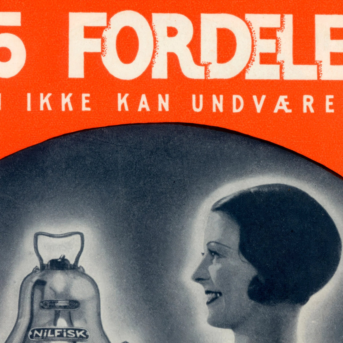 Nilfisk 1935 - Dansk reklameplakat – billede 4