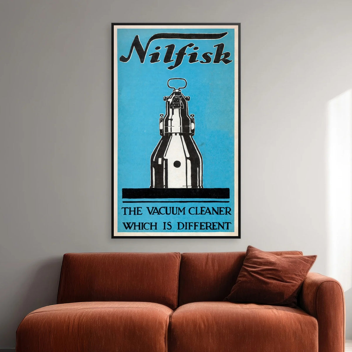 Nilfisk Støvsuger 1930 - Reklameplakat - 36×60 cm – billede 2