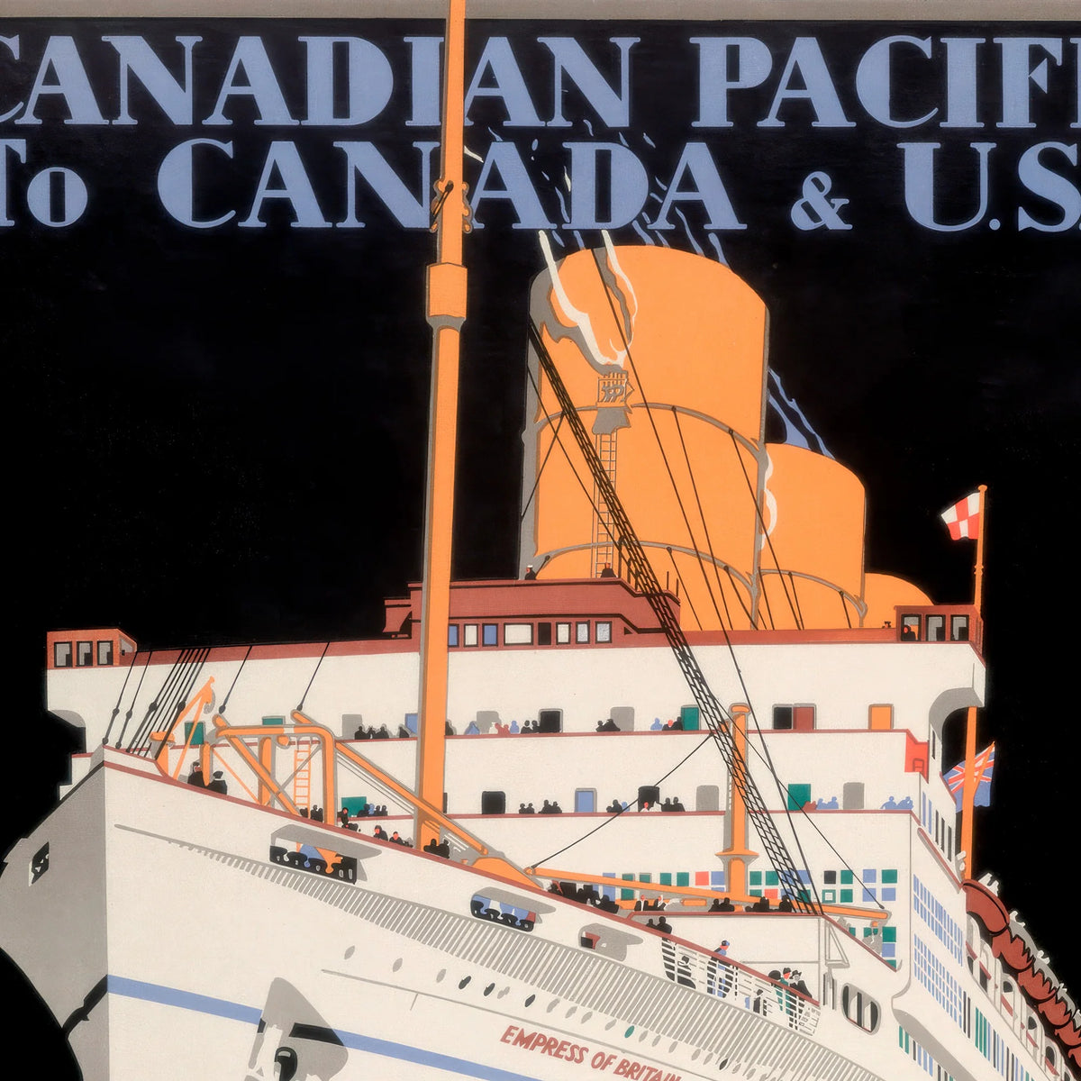 Canadian Pacific 1933 - Plakat – billede 4