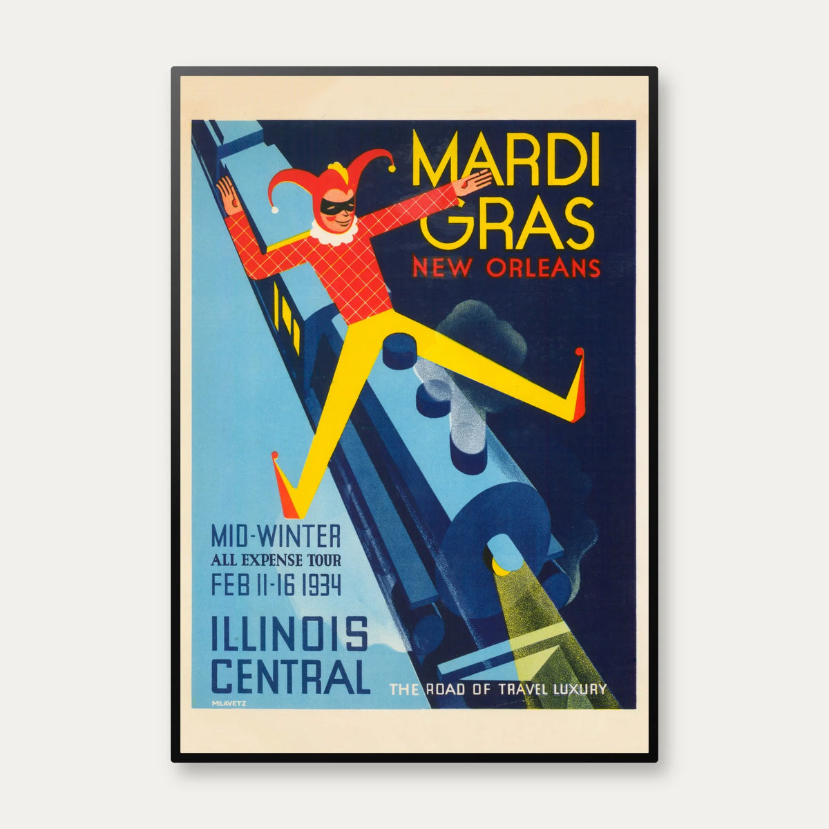 Mardi Gras, New Orleans - Plakat – billede 1