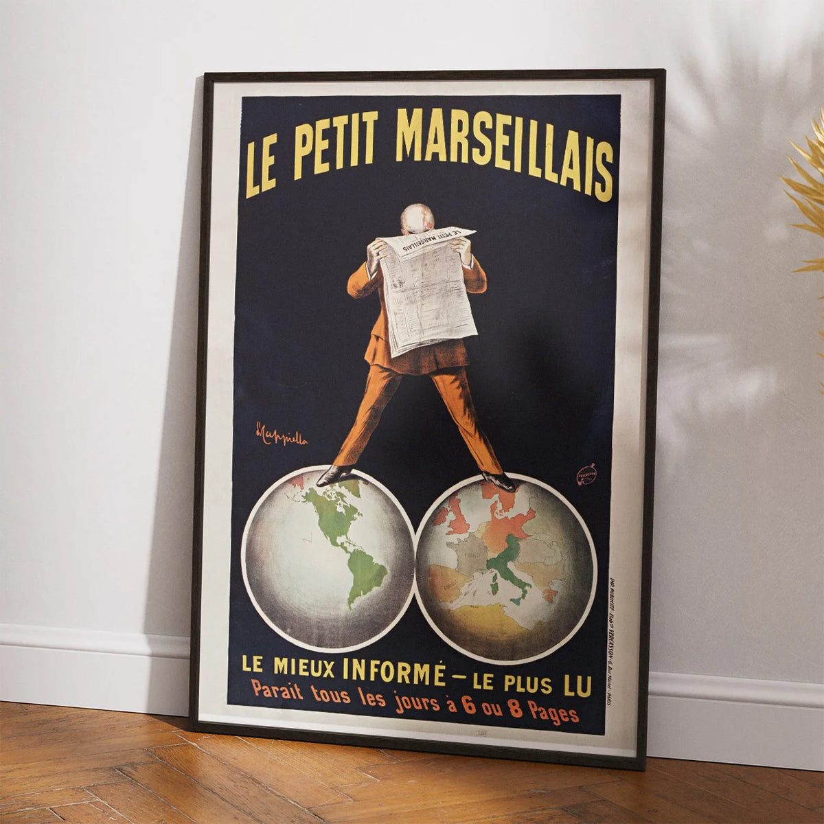 Le Petit Marseillais 1911 - Reklameplakat – billede 2