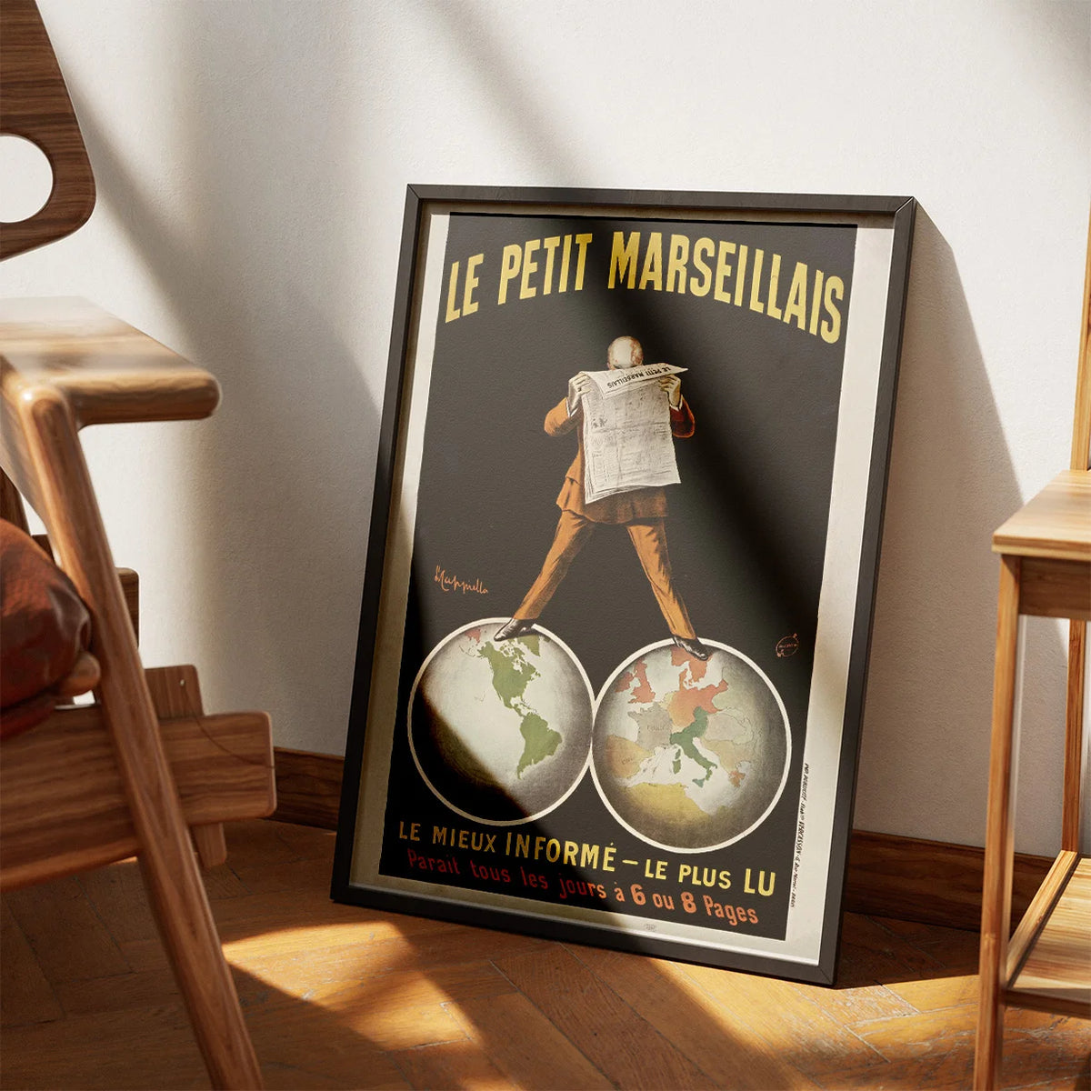 Le Petit Marseillais 1911 - Reklameplakat – billede 3