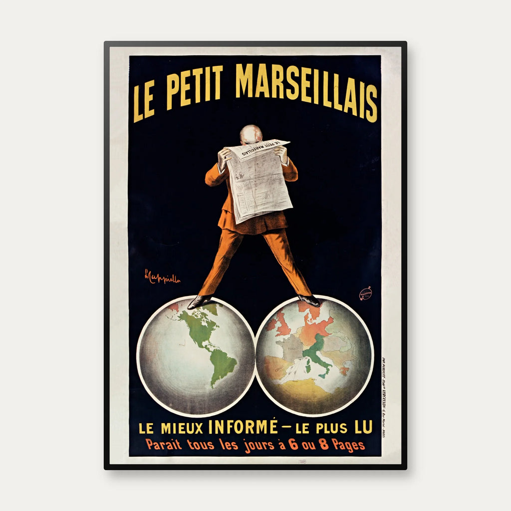 Le Petit Marseillais 1911 - Reklameplakat – billede 1