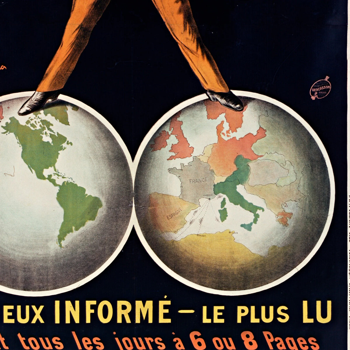 Le Petit Marseillais 1911 - Reklameplakat – billede 4