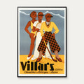 Villars, Schweiz 1899 - Plakat – billede 1