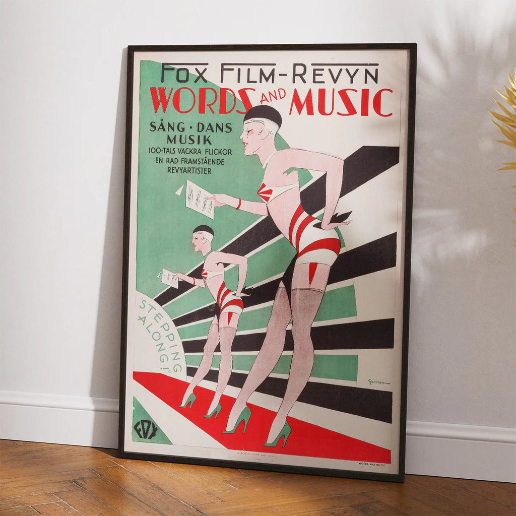 Words and Music 1929 - Filmplakat – billede 2
