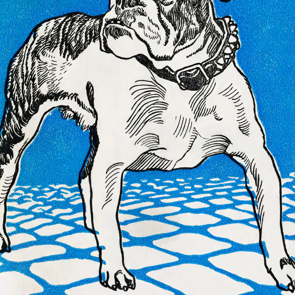 Bulldog 1912 - Kunstplakat – billede 4