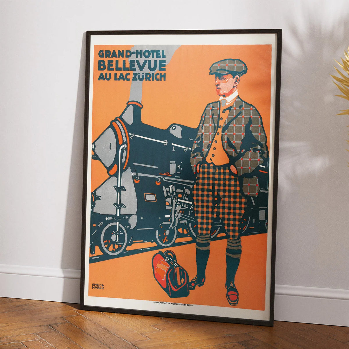 Bellevue Zürich 1914 - Plakat – billede 2