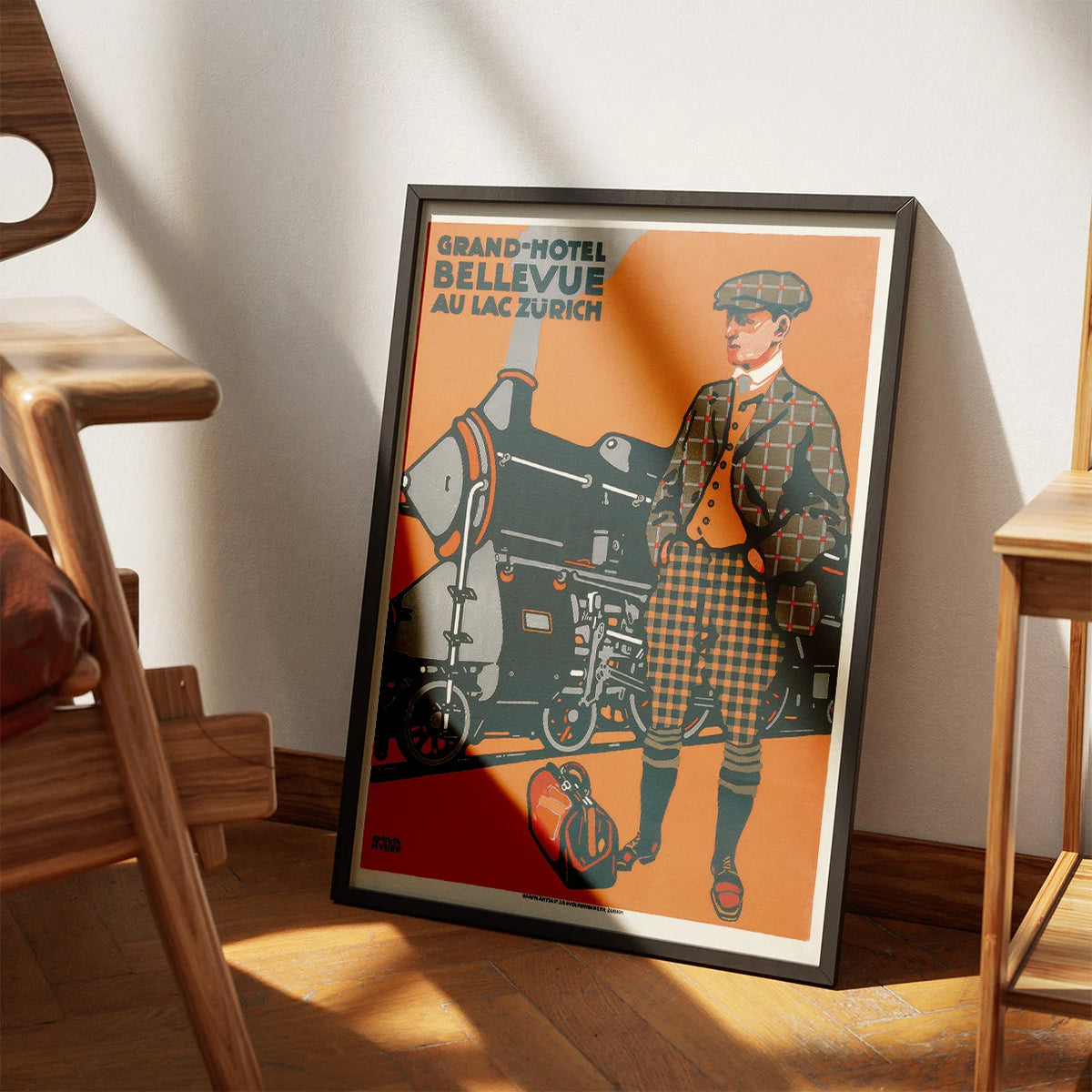 Bellevue Zürich 1914 - Plakat – billede 3