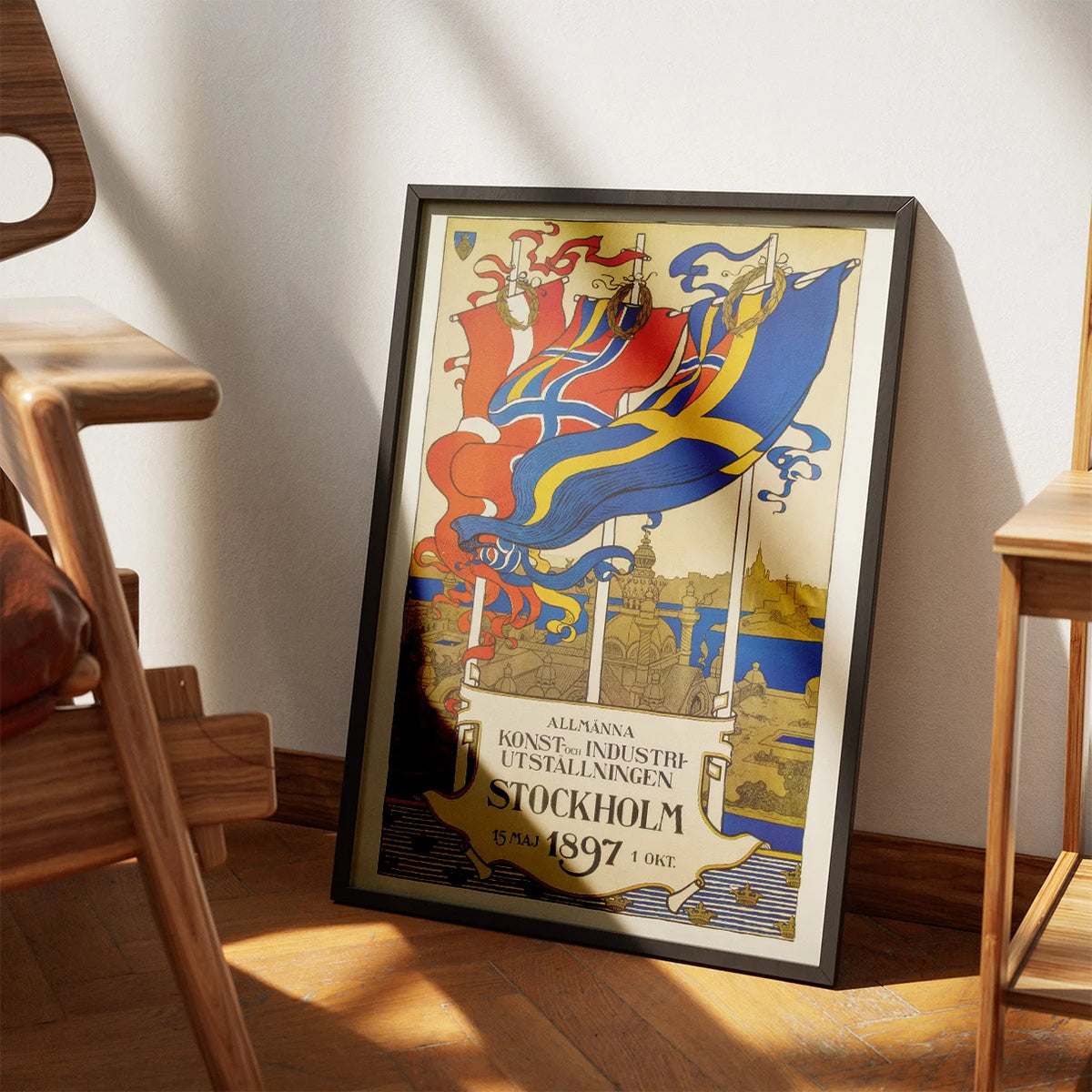 Stockholm Udstilling 1897 - Plakat – billede 3
