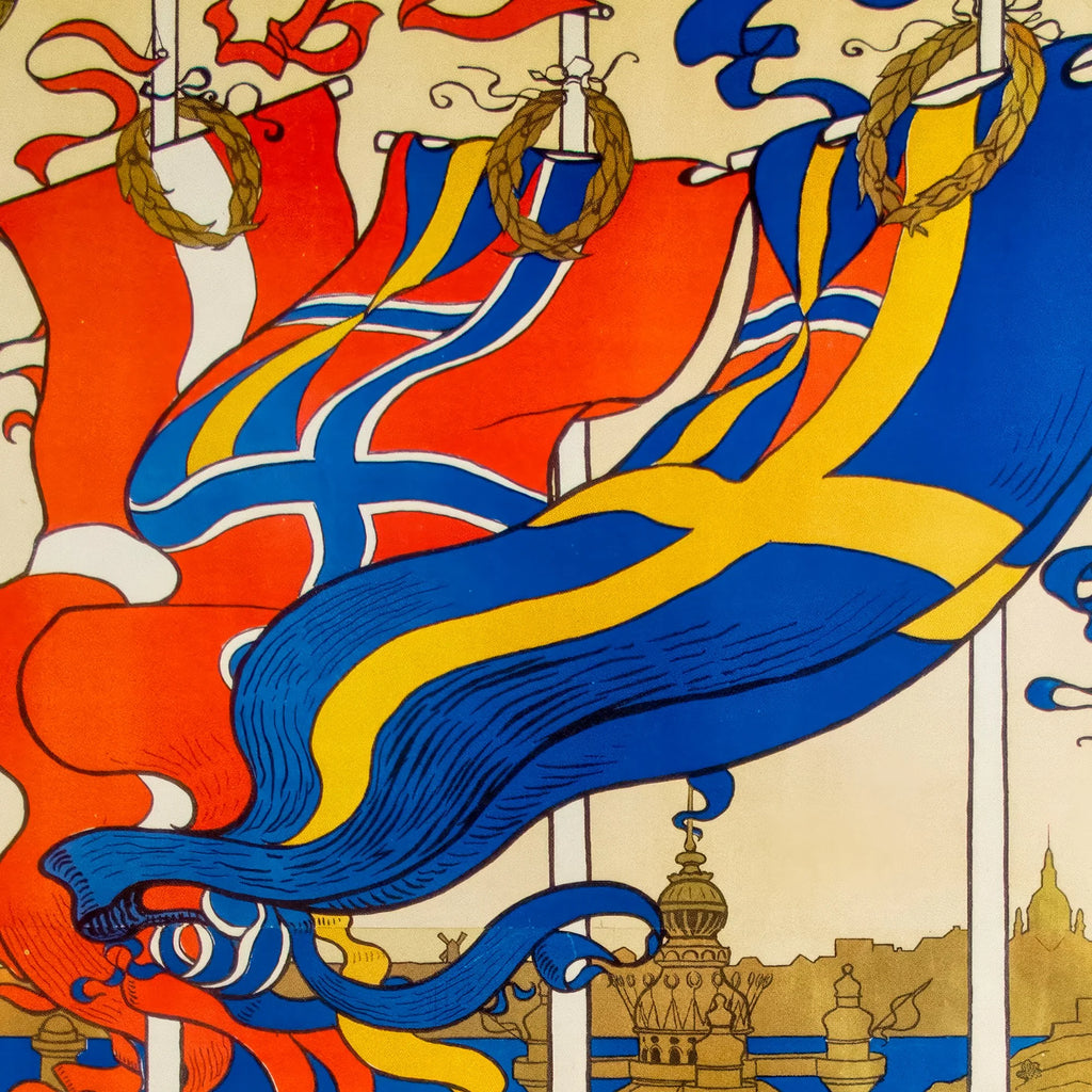 Stockholm Udstilling 1897 - Plakat – billede 4