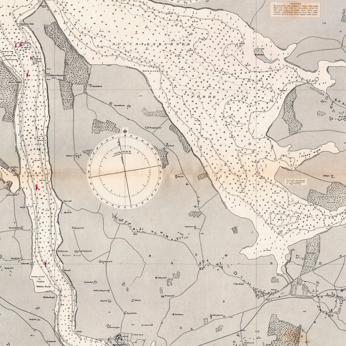 Alssund 1910 - Søkort – billede 4