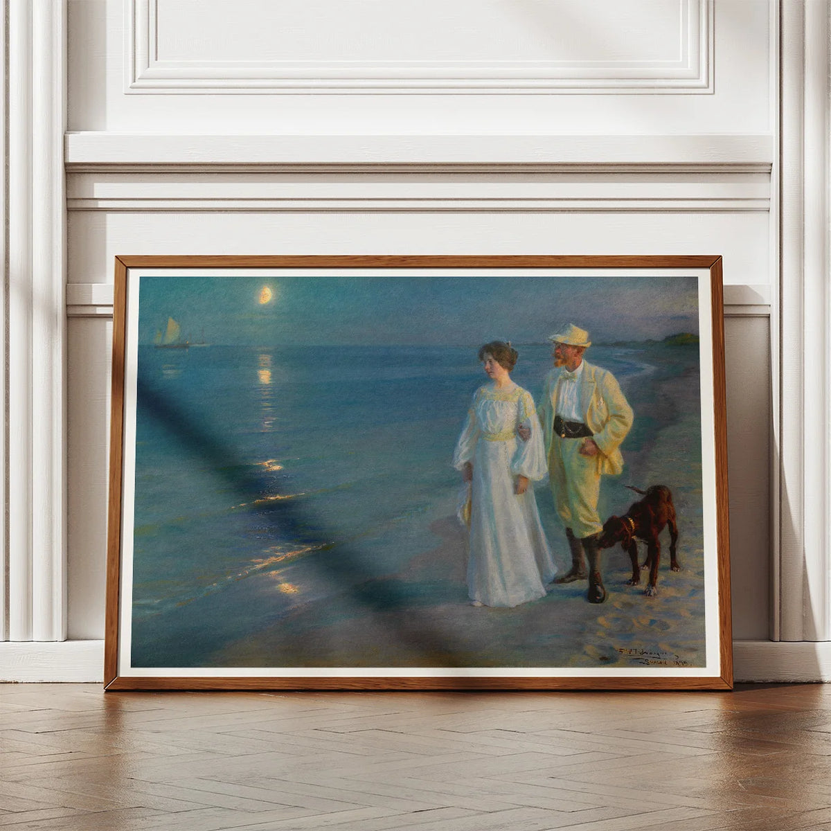 Skagen strand 1899 - Krøyer plakat – billede 2