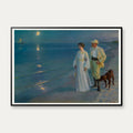 Skagen strand 1899 - Krøyer plakat – billede 1