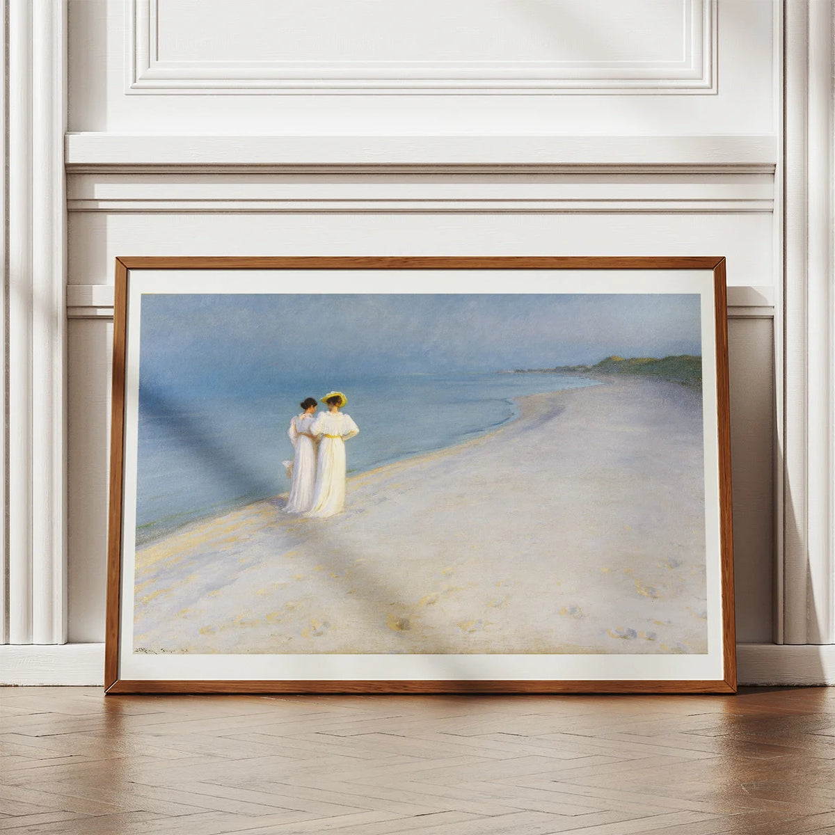 Ancher og Krøyer 1899 - Kunstplakat – billede 2