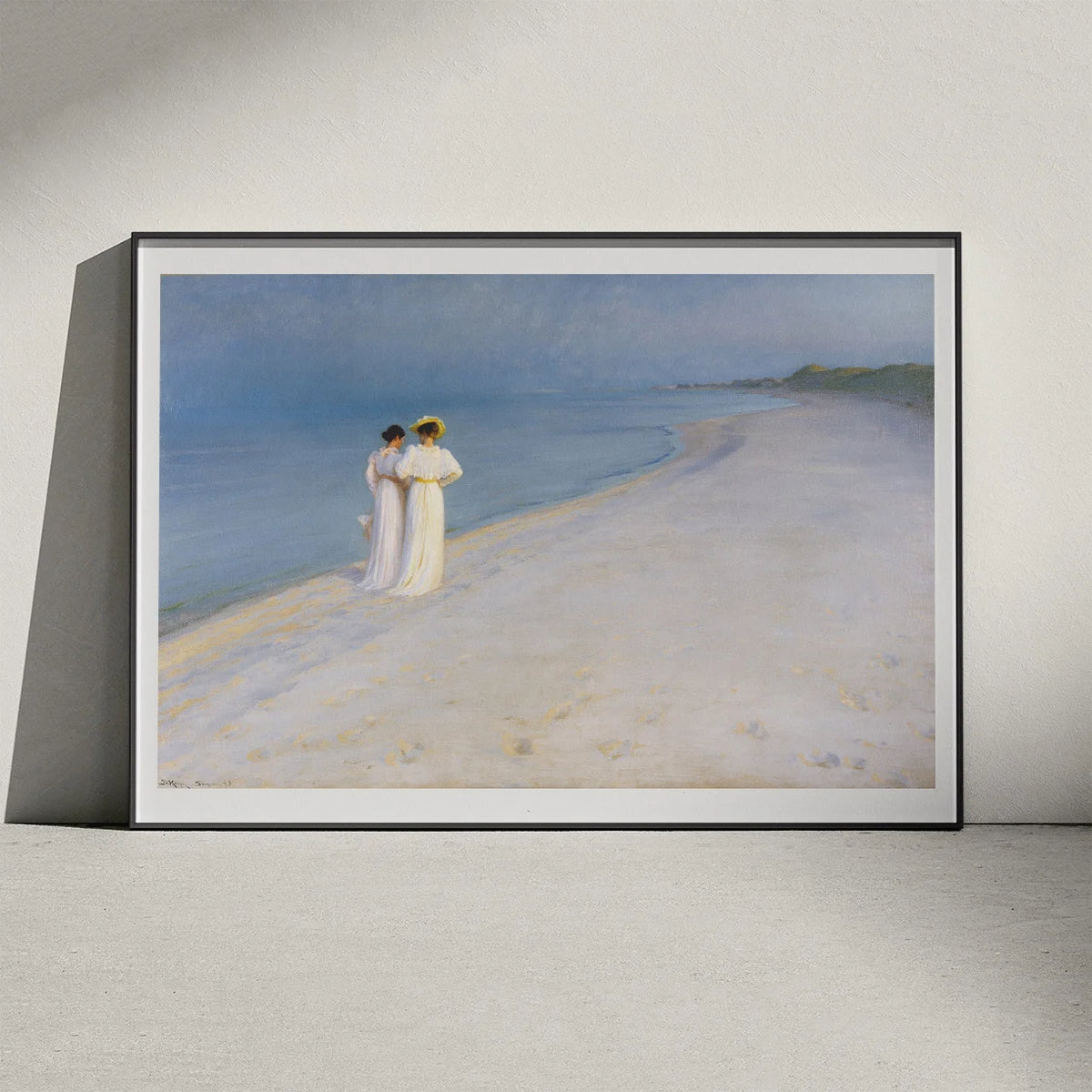 Ancher og Krøyer 1899 - Kunstplakat – billede 3