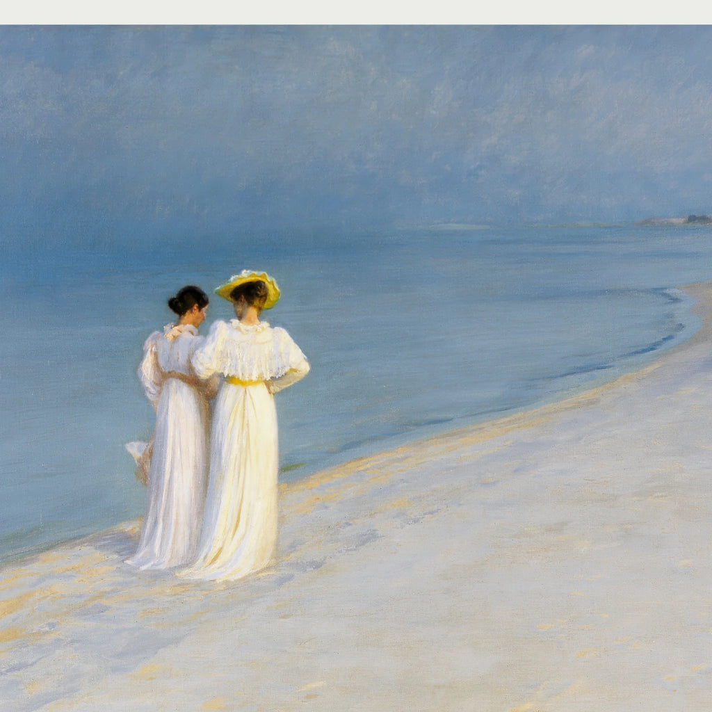 Ancher og Krøyer 1899 - Kunstplakat – billede 4