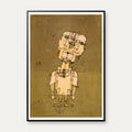 Ghost of a Genius - Kunstplakat – billede 1