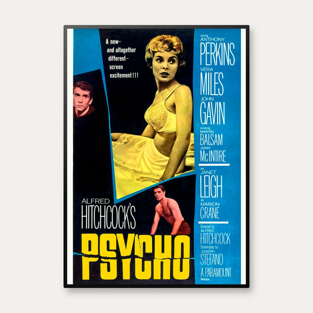 Psycho 1960 - Filmplakat – billede 1