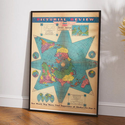 Alaska krigskort - WWII plakat – billede 2