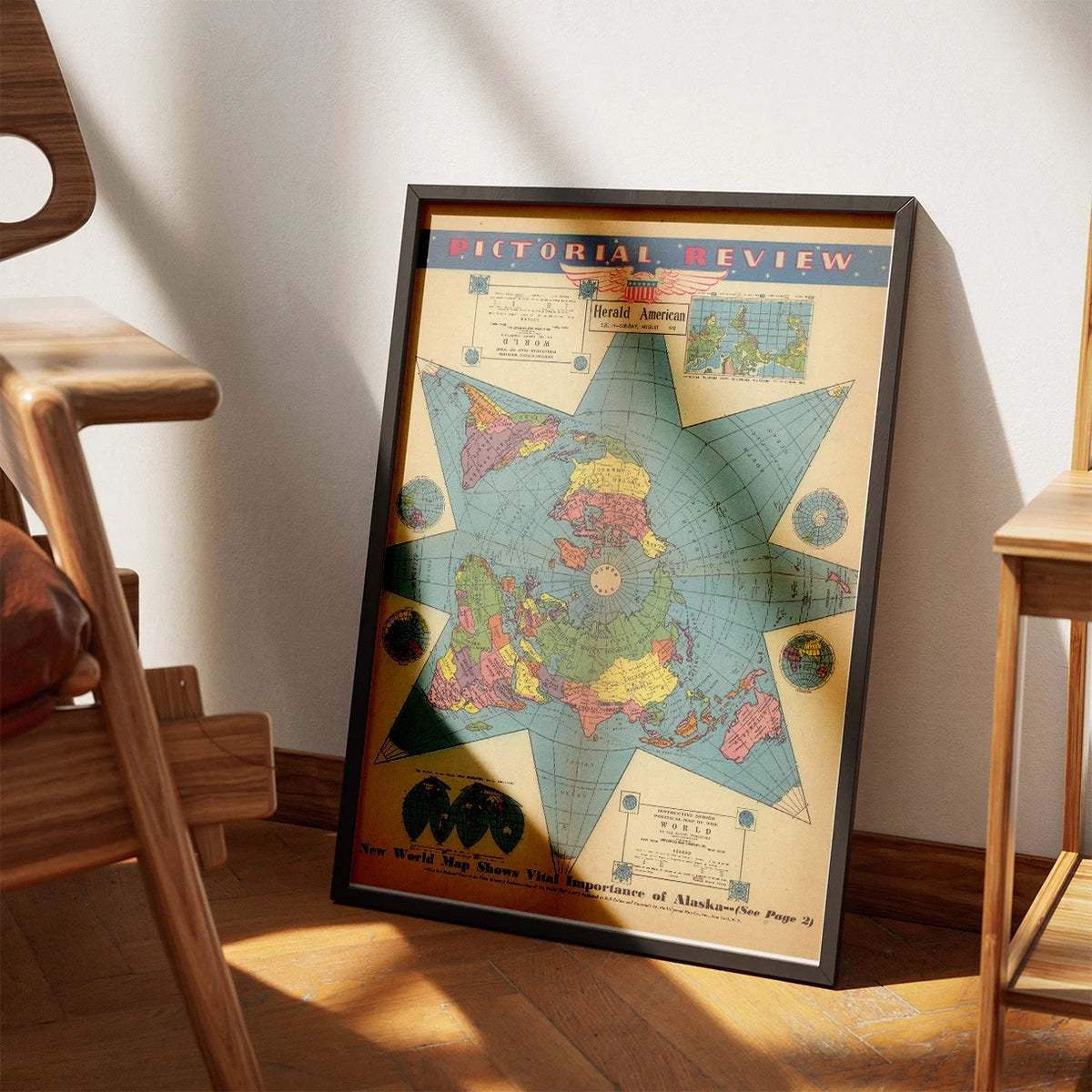 Alaska krigskort - WWII plakat – billede 3