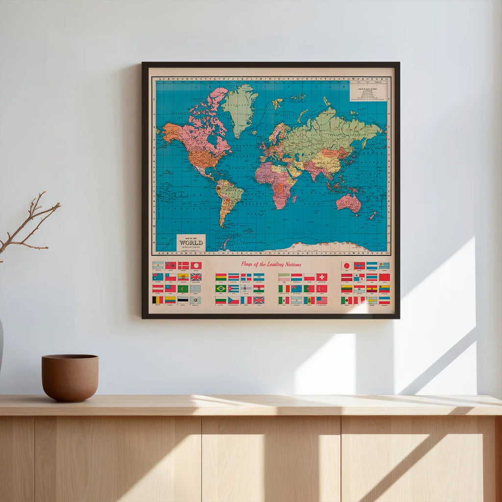 Flags of Nations - Verdenskort – billede 3