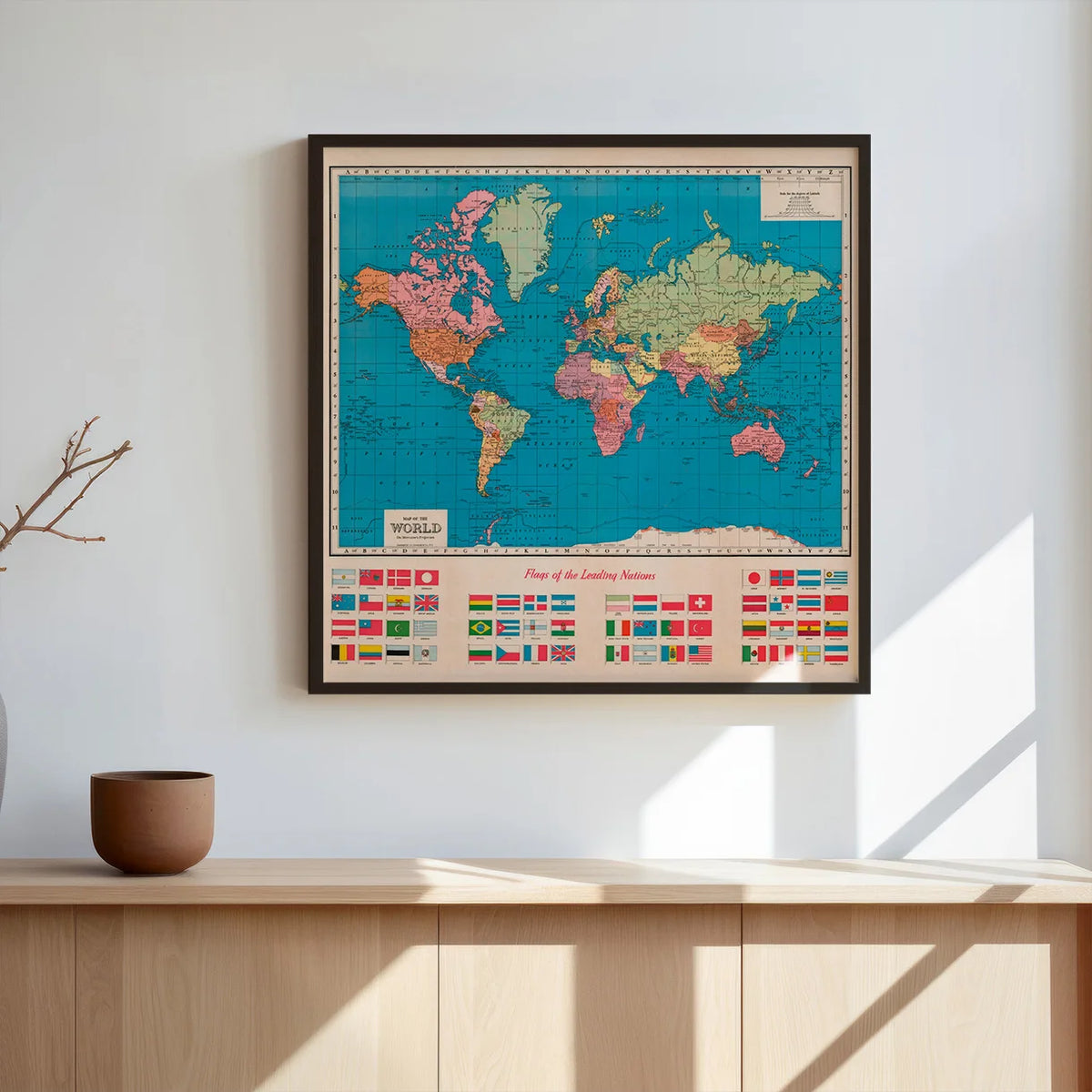 Flags of Nations - Verdenskort – billede 3