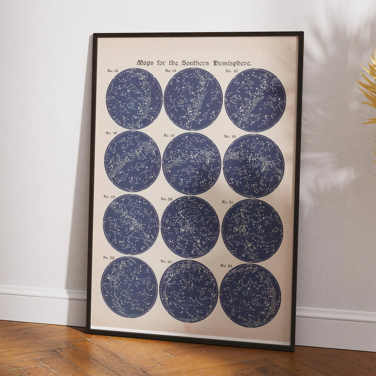 Atlas of the Heavens 1884 - Astronomi – billede 2