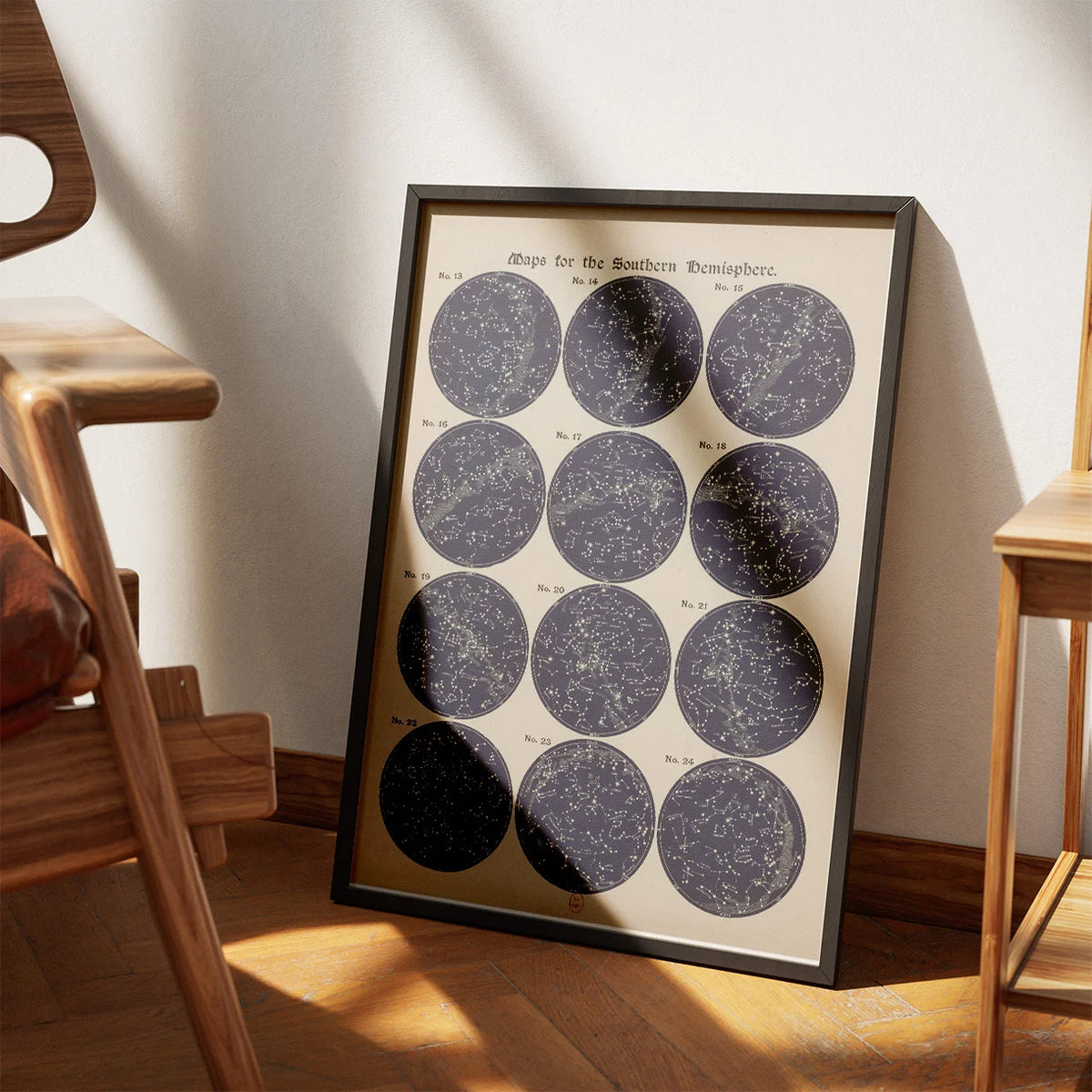 Atlas of the Heavens 1884 - Astronomi – billede 3