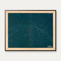 Den nordlige himmel 1870 - 63×50 cm – billede 1