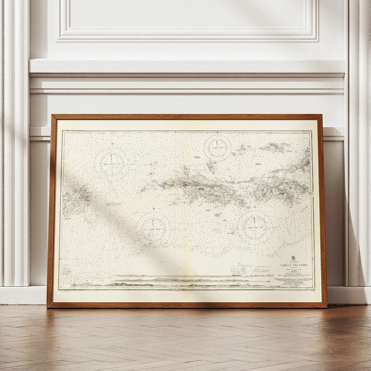 Virgin Islands 1856 - Søkort – billede 2