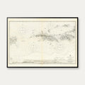 Virgin Islands 1856 - Søkort – billede 1