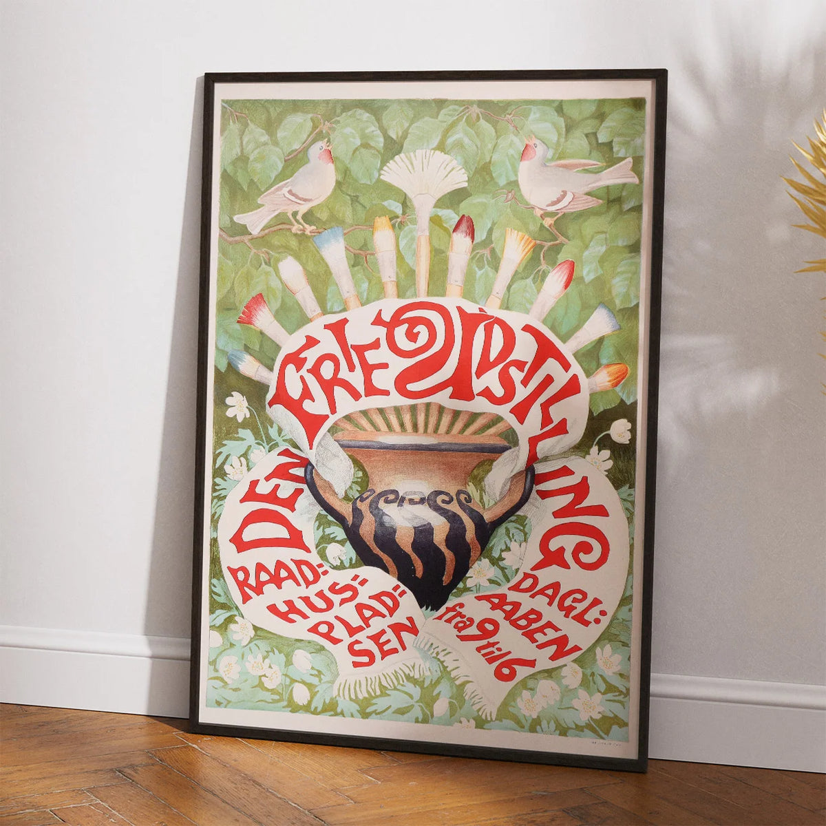 Den Frie Udstilling 1893 - Kunstplakat – billede 2