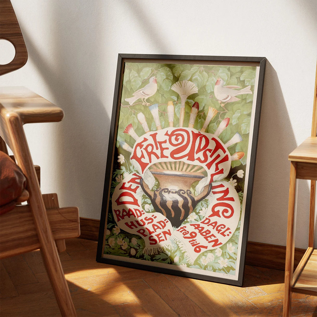 Den Frie Udstilling 1893 - Kunstplakat – billede 3