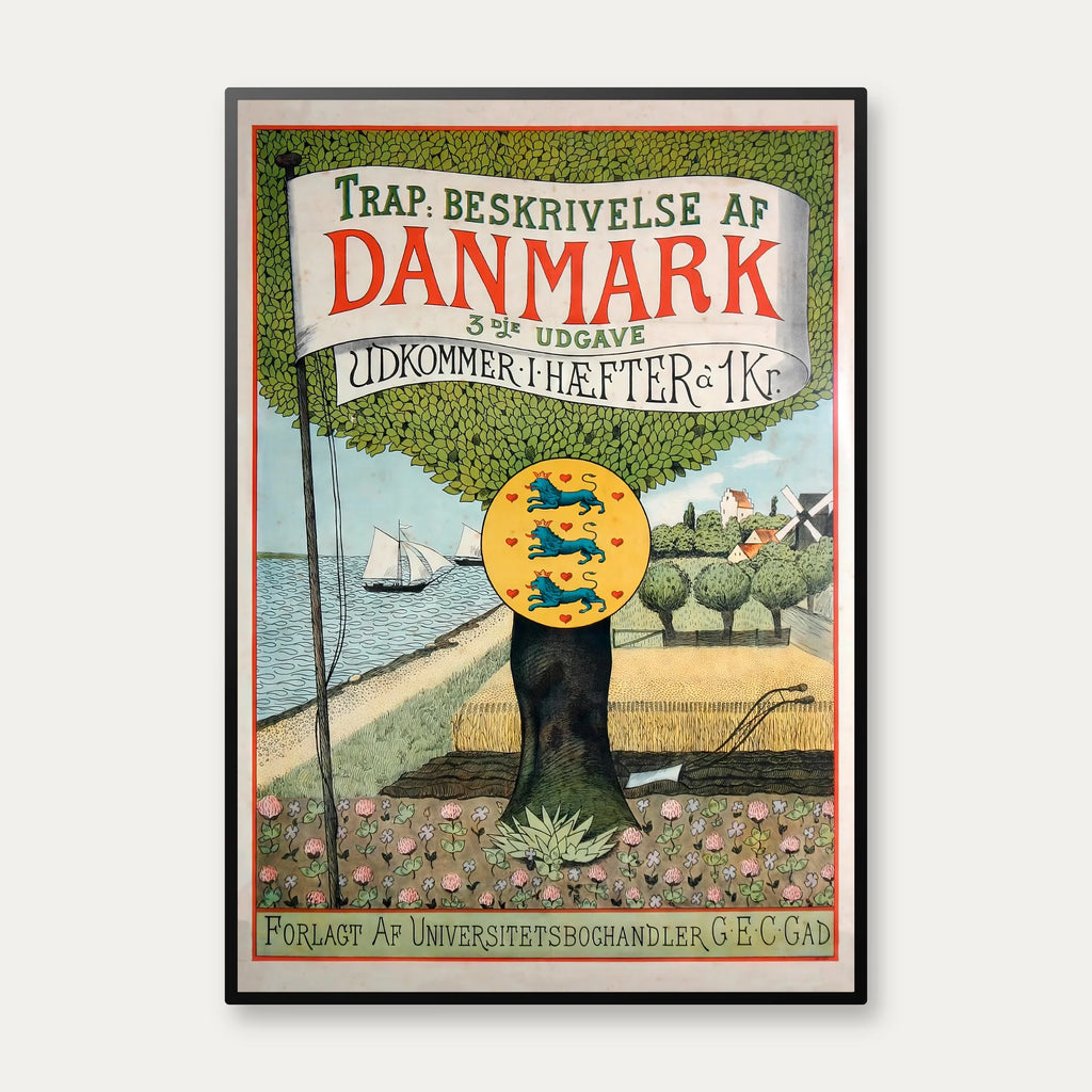 Trap Danmark 1898 - Bogillustration – billede 1