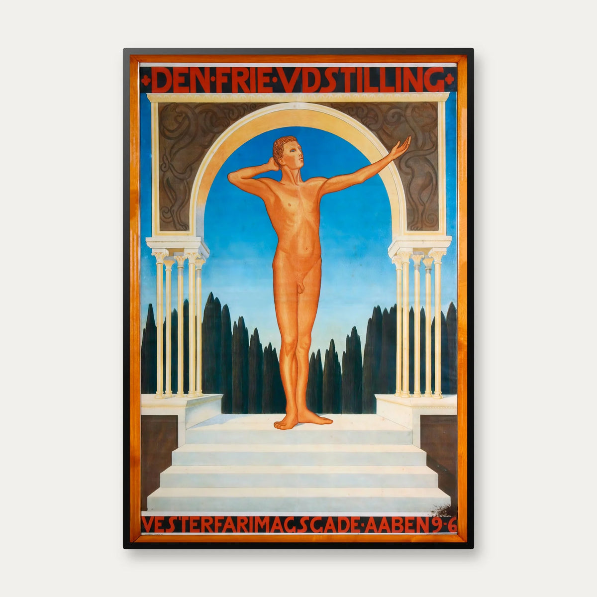 Den Frie Udstilling 1910 - Kunstplakat – billede 1