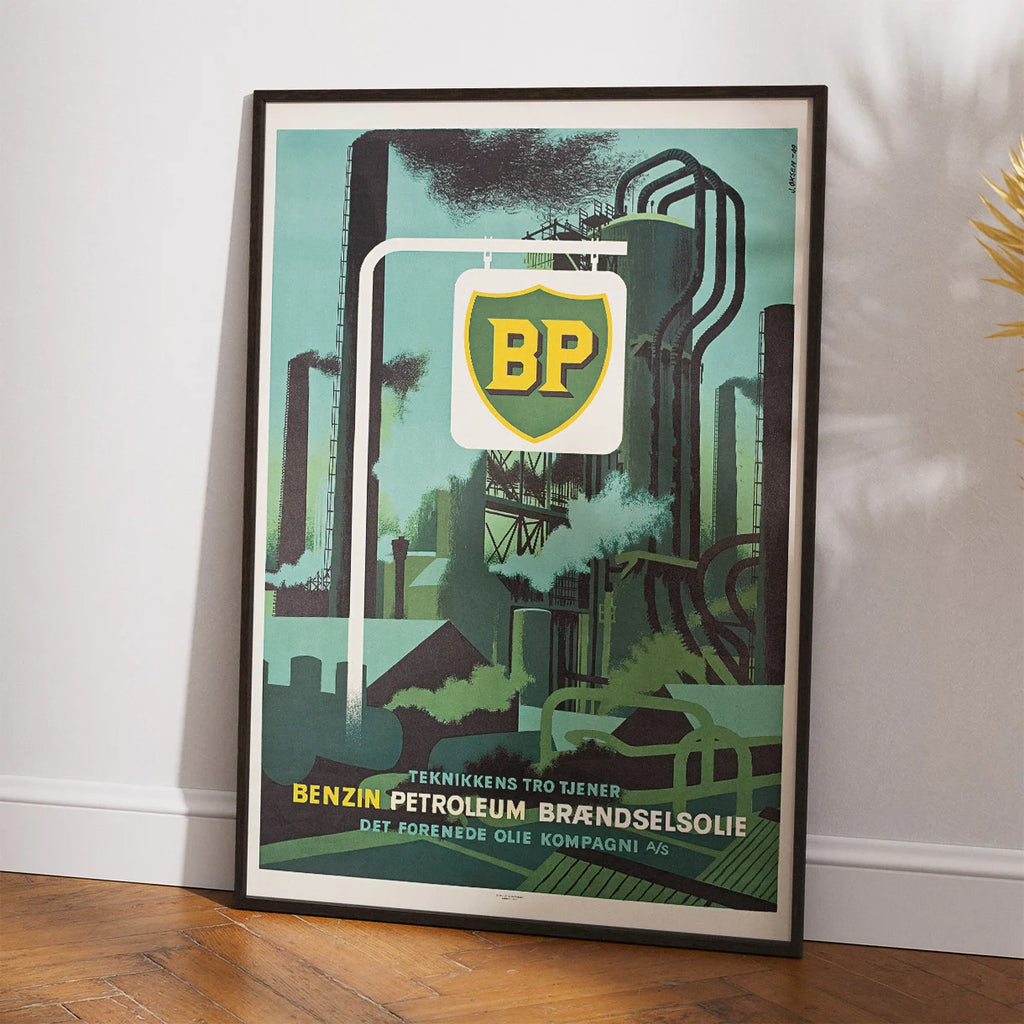BP 1949 - Reklameplakat – billede 2